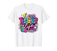 Années 80 et 90 Rétro Enseignant Vie Éducateur T-Shirt