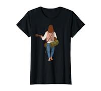 Années 80, Le Vagabond T-Shirt Graphique avec Valeur, Femme, Noir, S