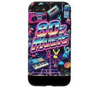 Années 80 Music Fun Années 80 Throwback Coque pour iPhone SE (2020) / 7/8