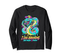 Années 90 Dripping I Like Anacondas & Maybe 3 People Reptile Drip Manche Longue