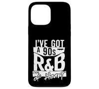Années 90 R&B Throwback Années 90 Heart Music Vintage Coque pour iPhone 13 Pro Max