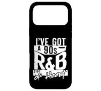 Années 90 R&B Throwback Années 90 Heart Music Vintage Coque pour iPhone 17 Pro Max