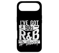 Années 90 R&B Throwback Années 90 Heart Music Vintage Coque pour iPhone Air