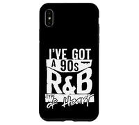 Années 90 R&B Throwback Années 90 Heart Music Vintage Coque pour iPhone XS Max