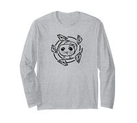 Années 90 Y2K Cute Hamster Girl is Dreaming of a Cheese Dinner Manche Longue