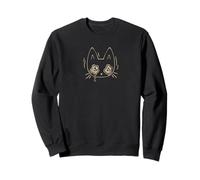 Années 90 Y2K Le Chat Tomcat Triste pleure en Larmes Sweatshirt
