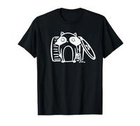 Années 90 Y2K Voleur de Pizza Mignon Raton Laveur T-Shirt