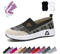 Annelie Chaussures d'été Annelie - Chaussures d'été pour une légèreté et un confort remarquables - Chaussures orthopédiques Annelie Wide pour femme, a11, 42 EU Large