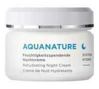 Annemarie Börlind – Crème de nuit Aquanature Hydro hydratante peaux sèches 50 ml