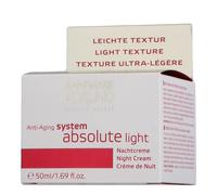 Annemarie Börlind Crème de nuit System Absolute anti-âge légère 50 ml