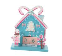 Anneome 1 Ensemble De Calendrier Créatif en Bois Cube Calendrier pour Bureau Calendrier Bloc Calendrier Cubes pour Bureau Mignon Rose Hebdomadaire Calendrier Bloc Calendrier Calendrier