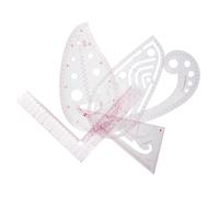 Anneome 1 ensemble Règles de Couture Règle Courbe Française pour Modélisme et Mesure pour Tailleur et Bricolage