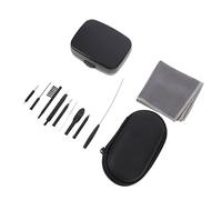 Anneome 1 Ensemble Trousse De Nettoyage Outils De Brosse De Nettoyage Brosse Pour Pour Le Nettoyage Kit De Nettoyage Pour Outil D' Pvc Black