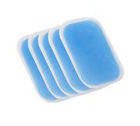 Anneome 10 Pièces Coussinets de Gel de Remplacement pour Électrostimulateur Abdominal Gel Pads pour Entraîneur Musculaire et Massage Compatible avec Toner Abdominal