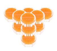 Anneome 10 Pièces De Fil À Coudre Fait Main Cire D'Abeille Cire Pour Fil À Broder Cordon En Lin Ciré À La Main À Quilter De Tendon Bloc