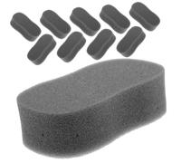 Anneome 10 pièces Éponges Plumeau Coiffeur pour Balayage Cheveux Doux pour Cou et Visage Outil Professionnel pour Salon de Coiffure