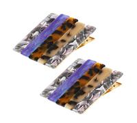 Anneome 10 pièces Lot de Pinces Cheveux Écaille de Tortue Mixte Barrette Clamp et Filles Maintien Adapté Cheveux Fins à Épais Accessoires Coiffure Quotidiens Élégants