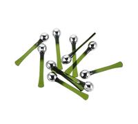 Anneome 10 Pièces Metal Eye Applicator Stick Cooling Massage Roller For Puffiness Reduction And Even Skincare Application Portable Eye Care Tool With Soothing Effect