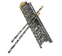 Anneome 10 Pièces Nail Art Pencil Set With Self Adhesive Rhinestone Dotting Tool For Precise DIY Nail Decoration Lightweight And