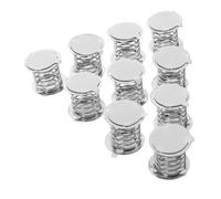 Anneome 10 pièces Socle Figurine à Ressort Base Oscillante Adhésive Double Face pour Décoration Voiture Tête Secouante DIY Kit Bricolage Créatif Garçon Fille