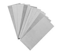 Anneome 10 pièces Zinc Anode Plates For Fruit Battery Electroplating Science Experiments Zinc Strips For Battery Making And Physical Science Kits