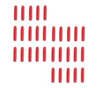 Anneome 100 Pièces Capuchons Silicone pour Pince à Extension Cils Protection Antidérapante Rouge Accessoires Indispensables pour Rehaussement et Entretien des Cils