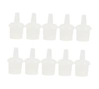 Anneome 100 pièces Lash Glue Bottle Plugs Replacement Tips For Eyelash Extension Glue Bottles Plastic Sealing Stoppers For Professional And Home Lash Extension Use
