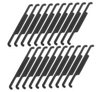 Anneome 100 Pièces Multifunctional Car Seat Hooks Steel Clips for Secure Cushion Fixing Automotive Seat Cover Fastener Replacement