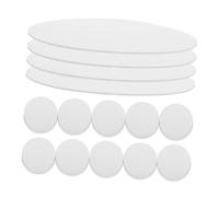 Anneome 100 pièces Papier Cartonné Rond pour Garçon Fille Feuilles Blanches Solides pour Peinture Aquarelle et Huile Papier DIY Origami et Projets Artistiques Garçon Fille