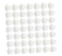 Anneome 100 Pièces Présentoir Ongles Verre Transparent Tablette Couleur Manucure Pratique pour Salon Nail Art Affichage Nuancier Professionnel