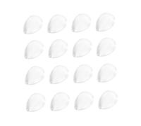 Anneome 100 Pièces Présentoir Transparent Verre pour Vernis à Ongles Tableau Couleur Manucure Pratique pour Salon Accessoire Nail Art et Organisateur Vernis Ongles