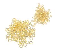 Anneome 1000 Pièces Nail Art Studs Métal Rondes Rivets Décoratifs Creux Solide pour Manucure DIY Charms Ongles Faciles à Appliquer Lot Professionnel et Amateur