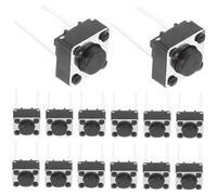 Anneome 100pièces Bouton Tactile Momentané De Remplacement Lot de Boutons-poussoirs pour Circuit Imprimé Tactile Et Fiable