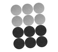 Anneome 12 pièces Accessoires de Rechange pour Râpe Pied Électrique Pierres à Pédicure Abrasives pour Compatibles avec Meuleuses de Callosités Nettoyage