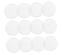 Anneome 12 pièces Lentilles Convexes Transparentes pour Expériences Scientifiques Loupe Optique Verre de Grossissement Polyvalent pour Observation Détails