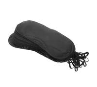 Anneome 12pcs Bandeaux pour Yeux Noirs en Tissu avec Sangle Élastique Réglable, Accessoires de Jeux pour Soirées et Jeux de Société, Confortables et Ambiance Améliorée