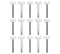 Anneome 15 Pièces Presse-tube Dentifrice Acier Inoxydable Presse Manuel pour Tubes de Dentifrice Peinture et Crèmes Distributeur Pratique pour Salle de Bain et Projets DIY