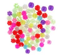 Anneome 180 pièces Perles Lumineuses Plastique pour Rayons de Clips Décoratifs Colorés Faciles à Installer Accessoires pour Roues de Bicyclettes et Trottinettes Ornements et