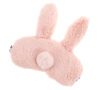 Anneome 1ensemble Masque De Sommeil Peluche Pour Cache-oeil Cartoon Multifonction Avec Gel Apaisant Pour Confort Optimal Maison Couleur Beige