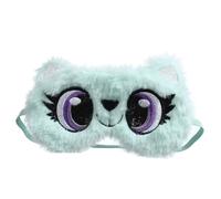Anneome 1pièce Masque De Sommeil Peluche Mignon Avec Yeux De Cartoon Couverture Pour Yeux Verte Aléatoires Pour Sommeil Apaisant Et Confortable