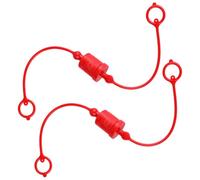 Anneome 2 ensembles Bouchons et Capuchons Hydrauliques Npt Protection Anti-poussière Rapide Résistance UV et Huile Anneau de Retenue Intégré