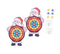 Anneome 2 Ensembles Jeu de Fléchettes avec Balles Collantes Portable pour Garçon Fille Entraînement Concentration Cadeau Garçon Fête Couleur Aléatoire