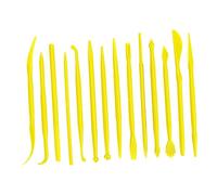 Anneome 2 Ensembles Outils de Sculpture Argile de Outils de Modélisation Plastique pour Gâteaux et Artisanat pour Décoration de Gâteaux et Cookies Mini Diy pour Activités Familiales