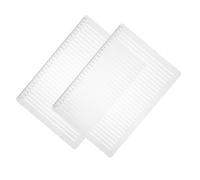 Anneome 2 Ensembles Règle Pochoir Plastique Espacement pour Journaux et Lettrage Guide Écriture Multi-usages et Précis