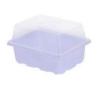 Anneome 2 Ensembles Starter Tray avec Couvercle Transparent Bac à Semis Cellules Ajustable pour Germination et Croissance de Plantes Boîte de Culture et Respirante pour Fleurs Légumes et