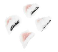 Anneome 2 paires Pinces à Cheveux Chat Mignon Accessoires Cheveux Fille Décoration Fête -tête Oreilles de Chat Design Adorable pour Garçon Fille et Adultes