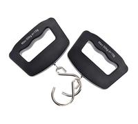 Anneome 2 Pièces Balance Bagage Portable avec Crochet Écran LCD Rétroéclairé Poignée Antidérapante Ergonomique Balance Électronique de Voyage Compacte pour Valises et Sacs