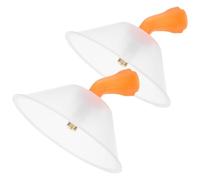 Anneome 2 pièces Buse Pulvérisateur Électrique avec Protection Vent Transparente Embout Brumisateur Forme Éventail Réglable pour Jardinage Agricole Perte Spray Installation Facile