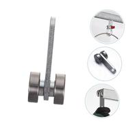 Anneome 2 pièces Chariot à Roulettes Double Galet Acier pour Porte Coulissante Roulement à Billes Montage Facile Charge Élevée Compatible Fenêtres et Placards Lot