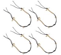 Anneome 2 Pièces Compteur de Perles Bouddhistes Laiton Outil Manuel de Comptage pour Prières et Relaxation Portable et Modulable pour DIY Accessoires de Prière